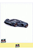 BBuragoo 1:24 Lamborghini Terzo Millennio Model Araba 1 Gram Kız Erkek Çocuk Oyuncakları Eğitici Oyu