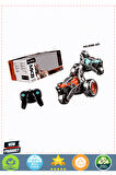 MKB-5588-617 Kumandalı Şarjlı Four Wheeler Stunt Car -Vardem 1 Gram Kız Erkek Çocuk Oyuncakları Eğit