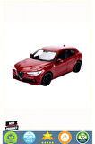 Bburagoo 1:24 Alfa Romeo Stelvio Model Araba 5 Litre Kız Erkek Çocuk Oyuncakları Eğitici Oyuncaklar