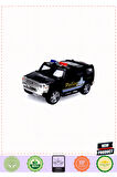 Maxxxx Wheessss Işıklı Polis Jeep Model Arabalar 12Cm 1 Gram Kız Erkek Çocuk Oyuncakları Eğitici Oyu
