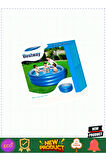 3 Halkalı Metalik Havuz 201x53cm 5 Litre Kız Erkek Çocuk Oyuncakları Eğitici Oyuncaklar