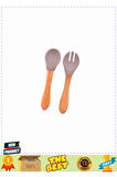 Oioi Mama Kaşığı Ve Çatal Seti Powdergrey 5 Litre Kız Erkek Çocuk Oyuncakları Eğitici Oyuncaklar