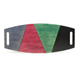 Denge Tahtası Balance Board Çift Fonksiyonlu Gym Board Rocket Board 73 x 31CM