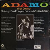 Salavatore Adamo – Adamo Singt Deutsch Seine Großen Erfolge - Chanson Müzik Tarzi - Plak alithestereo