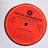 Salavatore Adamo – Adamo Singt Deutsch Seine Großen Erfolge - Chanson Müzik Tarzi - Plak alithestereo
