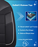 Mitsubishi Carisma Araçlara Uyumlu Tam Takım Comfort Model Oto Koltuk Kılıfı Seti