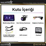 Toyota Corolla 2017-2020 Model 2+32GB Android 13 Kablosuz Carplay Navigasyon Multimedya Sistemi 