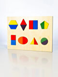 Bultak Puzzle Oyunu Geometrik Şekiller