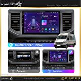 Volkswagen Crafter 2+32GB Android 13 Kablosuz Carplay 2017-2022 Navigasyon Multimedya Sistemi 