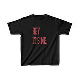 Çocuk Unisex Baskılı T-Shirt - Siyah