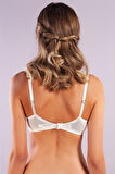 Giselle Half Padded Bra,ekru Toparlayıcı  Konforlu Ve Şık Sütyen