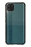 Realme C11 Kılıf Miami Şeffaf Silikon - Siyah