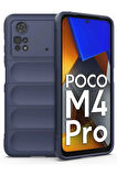 Xiaomi Poco M4 Pro 4G Kılıf Optimum Silikon - Lacivert