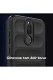 Huawei Mate 10 Lite Kılıf Optimum Silikon - Siyah