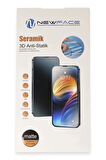 iPhone 16 Pro Max 3D Antistatik Mat Seramik Nano Ekran Koruyucu