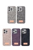 Onegif iPhone 15 Pro Bright Simli Kapak - Derin Mor