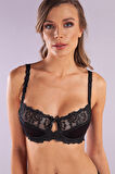 Giselle Half Padded Bra,siyah Toparlayıcı  Konforlu Ve Şık Sütyen