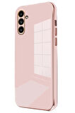 Samsung Galaxy A35 5G Kılıf Volet Silikon - Pembe