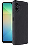Samsung Galaxy A06 Kılıf Aras Deri Kapak - Siyah