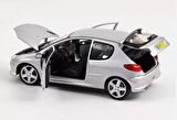 Dianomi norev 1:18 ÖLÇEK PEUGEOT 206 /DİECAST METAL MODEL 