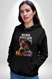 Call Of Dutty Black Ops Cold War Oyun Solgar  Kadın Erkek  Siyah Kapüşonlu Sweatshirt Hoodie