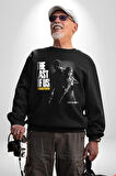The Last Of Us Amerikan Dizi HBO Kadın Erkek Siyah Sweatshirt 
