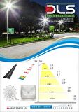 100W Projektör DLS Park Bahçe Çevre Site Bina Tabela Dış Mekan Led Lamba