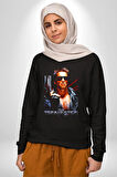 The Terminatör Film Kadın Erkek Siyah Sweatshirt 