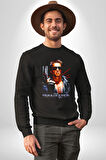 The Terminatör Film Kadın Erkek Siyah Sweatshirt 