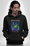 Megadeth Heavy Metal Kadın Erkek  Siyah Kapüşonlu Sweatshirt Hoodie
