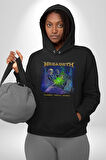 Megadeth Heavy Metal Kadın Erkek  Siyah Kapüşonlu Sweatshirt Hoodie