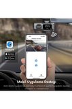 4K Ultra Hd Araç Kamerası Wifi Dahili GPS G Sensörlü Gece Görüşlü Araç içi Kamera Dvr Dash Cam