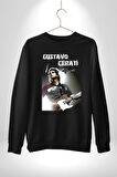 Gustavo Cerati Müzik Kadın Erkek Siyah Sweatshirt 