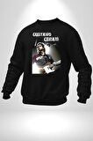 Gustavo Cerati Müzik Kadın Erkek Siyah Sweatshirt 