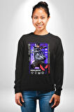 Valorant  ISO Ajan Oyun Karakter Özellikleri Kadın Erkek Siyah Sweatshirt 