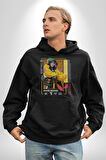 Valorant  KILLJOY Ajan Oyun Karakter Özellikleri Kadın Erkek  Siyah Kapüşonlu Sweatshirt Hoodie