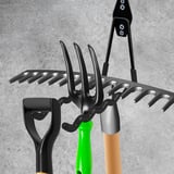 Microcase Çok Amaçlı  PVC Kaplamalı Kaymaz Metal Askılık Ağır Yük Askısı Depo Garaj Bahçe - AL5909 3 ADET