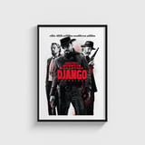 Django Unchained (2012) Film Posteri Tablo Çerçeveli Poster Duvar Dekorasyonu