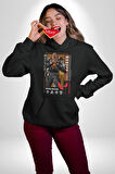 Valorant   BREACH Ajan Oyun Karakter Özellikleri Kadın Erkek  Siyah Kapüşonlu Sweatshirt Hoodie