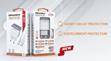 Dramex D30T Usb Giriş Başlık Type-c Kablosu Hızlı Şarj Seti 3.0Amper