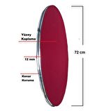 Tripod Ayaklı Dart Arkalık Stand Seti. Kırmızı.