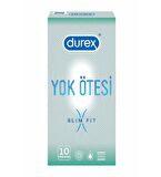 DUREX Yok Ötesi Prezervatif Slim Fit 10'lu