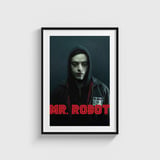Mr. Robot Dizi Posteri Tablo Çerçeveli Poster Duvar Dekorasyonu