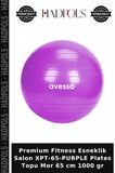 Premium Fitness Esneklik Salon XPT-65-PURPLE Plates Topu Mor 65 cm 1000 gr