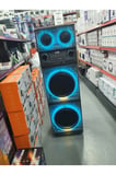 200W BÜYÜK BOY HOPARLÖR 130CM 2 ADET KABLOSUZ KARAOKE MİKROFONLU ŞARJLI BLUETOOTH SPEAKER