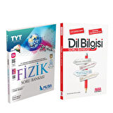 Muba Yayınları TYT Fizik ve AKM Dil Bilgisi Soru Bankası Seti 2 Kitap