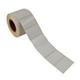 Renkli Zemin Baskılı Kuşe Rulo Etiket 50mm x 30mm 1000 Adet