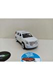 2017 Cadillac Escalade 1/36 12cm Ölçek Diecast Model Araba -beyaz Çek Bırak