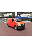 1:36 Ölçek Volkswagen Transporter T6 Van (kırmızı)
