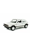 Volkswagen Golf GTi MK1 Klasik Araba 1:34 Ölçek Model Açılış Kapıları Lisanslı Ürün Beyaz